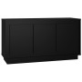 Aparador madera contrachapada negro 102x35x55 cm de vidaXL, Aparadores - Ref: Foro24-831886, Precio: 103,24 €, Descuento: %