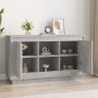 Aparador de madera contrachapada gris hormigón 102x35x60 cm de vidaXL, Aparadores - Ref: Foro24-831881, Precio: 93,12 €, Desc...