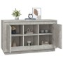 Aparador de madera contrachapada gris hormigón 102x35x60 cm de vidaXL, Aparadores - Ref: Foro24-831881, Precio: 93,12 €, Desc...