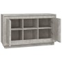 Aparador de madera contrachapada gris hormigón 102x35x60 cm de vidaXL, Aparadores - Ref: Foro24-831881, Precio: 93,12 €, Desc...