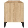 Mueble discos madera contrachapada roble Sonoma 74,5x38x48 cm de vidaXL, Almacenamiento para CD y DVD - Ref: Foro24-831968, P...