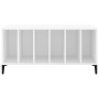 Mueble para discos madera contrachapada blanco 100x38x48 cm de vidaXL, Almacenamiento para CD y DVD - Ref: Foro24-831981, Pre...