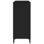Black plywood record cabinet 84.5x38x89 cm by vidaXL, CD and DVD storage - Ref: Foro24-831998, Price: 70,56 €, Discount: %