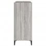 Plattenschrank aus grauem Sonoma-Sperrholz, 84,5 x 38 x 89 cm von vidaXL, CD- und DVD-Speicher - Ref: Foro24-832003, Preis: 8...