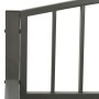 Banco de jardín acero gris 120 cm de vidaXL, Bancos de jardín - Ref: Foro24-319581, Precio: 107,11 €, Descuento: %