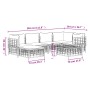 Set muebles de jardín 7 pzas y cojines ratán PE gris antracita de vidaXL, Sofás de exterior - Ref: Foro24-3186772, Precio: 55...