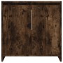 Armario de baño madera contrachapada roble ahumado 60x33x61 cm de vidaXL, Muebles de baño - Ref: Foro24-826357, Precio: 37,53...