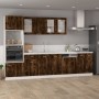 Armario vitrina colgante madera roble ahumado 40x31x60 cm de vidaXL, Armarios de cocina - Ref: Foro24-826345, Precio: 39,65 €...