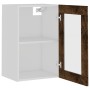 Armario vitrina colgante madera roble ahumado 40x31x60 cm de vidaXL, Armarios de cocina - Ref: Foro24-826345, Precio: 39,65 €...