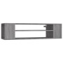 Mueble de TV colgante madera contrachapada gris 100x30x26,5 cm de vidaXL, Muebles TV - Ref: Foro24-826361, Precio: 37,85 €, D...