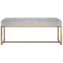 Gray velvet bench 110x36x45 cm by vidaXL, Benches for halls and storage - Ref: Foro24-350603, Price: 113,05 €, Discount: %