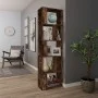 Estantería de madera contrachapada roble ahumado 45x24x160 cm de vidaXL, Librerías y estanterías - Ref: Foro24-826375, Precio...