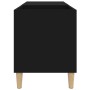 Mueble para discos madera contrachapada negro 84,5x38x48 cm de vidaXL, Almacenamiento para CD y DVD - Ref: Foro24-831942, Pre...