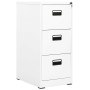 Armario archivador de acero blanco 46x62x102,5 cm en Armarios archivadores | Comprar online en Foru.es