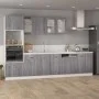 Armario colgante madera contrachapada gris Sonoma 40x31x60 cm de vidaXL, Armarios de cocina - Ref: Foro24-826346, Precio: 45,...