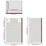 Armario colgante madera contrachapada gris Sonoma 40x31x60 cm de vidaXL, Armarios de cocina - Ref: Foro24-826346, Precio: 45,...