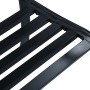 Banco de jardín acero negro 120 cm de vidaXL, Bancos de jardín - Ref: Foro24-319582, Precio: 85,31 €, Descuento: %
