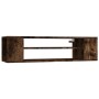 Mueble de TV colgante madera roble ahumado 100x30x26,5 cm de vidaXL, Muebles TV - Ref: Foro24-826360, Precio: 37,12 €, Descue...