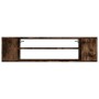 Mueble de TV colgante madera roble ahumado 100x30x26,5 cm de vidaXL, Muebles TV - Ref: Foro24-826360, Precio: 37,12 €, Descue...