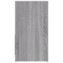 Armario de baño madera contrachapada gris Sonoma 60x33x61 cm de vidaXL, Muebles de baño - Ref: Foro24-826358, Precio: 42,20 €...
