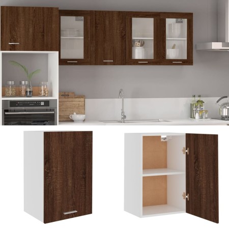 Mueble de TV colgante madera marrón roble 39,5x31x60 cm de vidaXL, Armarios de cocina - Ref: Foro24-826350, Precio: 38,26 €, ...