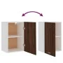 Mueble de TV colgante madera marrón roble 39,5x31x60 cm de vidaXL, Armarios de cocina - Ref: Foro24-826350, Precio: 37,79 €, ...