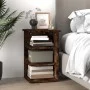 Mueble auxiliar madera contrachapada roble ahumado 35x35x55 cm de vidaXL, Aparadores - Ref: Foro24-826366, Precio: 28,52 €, D...
