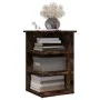 Mueble auxiliar madera contrachapada roble ahumado 35x35x55 cm de vidaXL, Aparadores - Ref: Foro24-826366, Precio: 28,52 €, D...