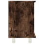 Armario de baño madera contrachapada roble ahumado 60x32x53,5cm de vidaXL, Muebles de baño - Ref: Foro24-826372, Precio: 49,4...