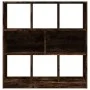 Regal aus geräuchertem Eichensperrholz, 97,5 x 29,5 x 100 cm von vidaXL, Bücherregale und Regale - Ref: Foro24-826378, Preis:...