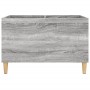 Mueble discos madera contrachapada gris sonoma 74,5x38x48 cm de vidaXL, Almacenamiento para CD y DVD - Ref: Foro24-831963, Pr...
