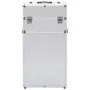 Maletín trolley de maquillaje de aluminio plateado de vidaXL, Neceseres - Ref: Foro24-91821, Precio: 109,37 €, Descuento: %