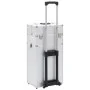Maletín trolley de maquillaje de aluminio plateado de vidaXL, Neceseres - Ref: Foro24-91821, Precio: 109,37 €, Descuento: %