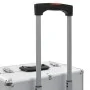 Maletín trolley de maquillaje de aluminio plateado de vidaXL, Neceseres - Ref: Foro24-91821, Precio: 109,37 €, Descuento: %