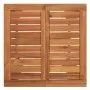 Mesa y taburetes altos de jardín 3 pzas madera maciza acacia de vidaXL, Conjuntos de jardín - Ref: Foro24-3154388, Precio: 19...