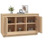 Aparador de madera contrachapada roble Sonoma 102x35x60 cm de vidaXL, Aparadores - Ref: Foro24-831880, Precio: 85,37 €, Descu...