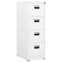Armario archivador de acero blanco 46x62x133 cm en Armarios archivadores | Comprar online en Foru.es
