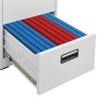 Armario archivador de acero gris claro 46x62x133 cm en Armarios archivadores | Comprar online en Foru.es