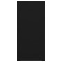 Armario archivador de acero negro 46x62x133 cm en Armarios archivadores | Comprar online en Foru.es