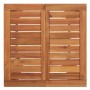 Mesa y taburetes altos de jardín 5 pzas madera maciza acacia de vidaXL, Conjuntos de jardín - Ref: Foro24-3154389, Precio: 29...