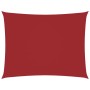 Toldo de vela rectangular tela Oxford rojo 3,5x4,5 m en Sombrillas | Comprar online en Foru.es