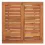 Mesa y taburetes altos de jardín 5 pzas madera maciza acacia de vidaXL, Conjuntos de jardín - Ref: Foro24-3154391, Precio: 41...