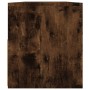 Mueble de TV con luces LED roble ahumado 90x35x40 cm de vidaXL, Muebles TV - Ref: Foro24-822721, Precio: 53,52 €, Descuento: %