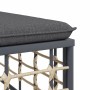 Juego de muebles de jardín 8 pzas y cojines ratán PE antracita de vidaXL, Sofás de exterior - Ref: Foro24-3186795, Precio: 64...