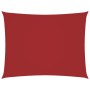 Toldo de vela rectangular tela Oxford rojo 3,5x5 m en Sombrillas | Comprar online en Foru.es