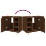Armario de baño madera contrachapada marrón roble 60x32x53,5 cm de vidaXL, Muebles de baño - Ref: Foro24-826374, Precio: 45,6...