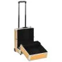 Maletín trolley de maquillaje aluminio dorado 35x29x45 cm de vidaXL, Neceseres - Ref: Foro24-91827, Precio: 61,46 €, Descuent...