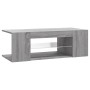 Mueble de TV con luces LED gris Sonoma 90x39x30 cm de vidaXL, Muebles TV - Ref: Foro24-822666, Precio: 55,94 €, Descuento: %