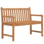 Juego de comedor para jardín 4 piezas madera maciza de teca de vidaXL, Conjuntos de jardín - Ref: Foro24-3157166, Precio: 711...