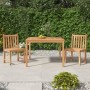 Juego de comedor para jardín 3 pzas madera maciza de teca de vidaXL, Conjuntos de jardín - Ref: Foro24-3157144, Precio: 468,8...